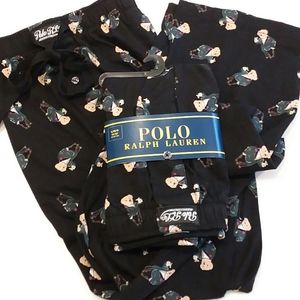 NWT Ralph Lauren Martini Bear Lounge Pants & Boxer